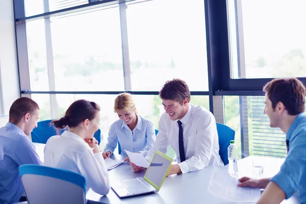 Business in einem Meeting im Büro — Stockfoto