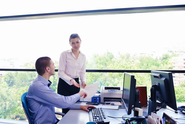 Business in a meeting at office — Stock Photo, Image