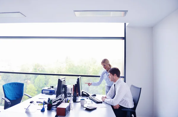 Affaires en réunion au bureau — Photo