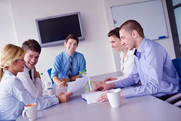 Business in een vergadering op kantoor — Stockfoto