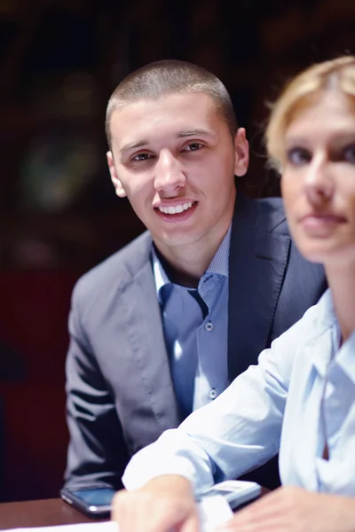 Business in einem Meeting im Büro — Stockfoto