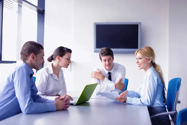 Business in einem Meeting im Büro — Stockfoto