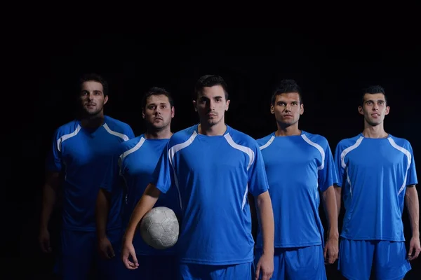 Jogadores de futebol equipe — Fotografia de Stock