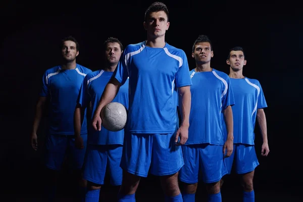 Jogadores de futebol equipe — Fotografia de Stock