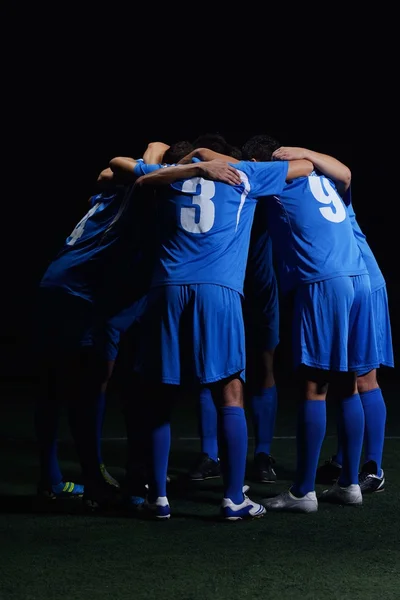 Soccer players team — Stock Photo, Image