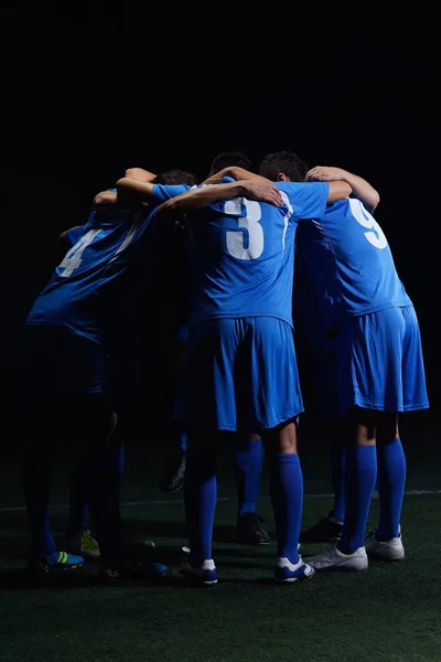 Soccer players team — Stock Photo, Image