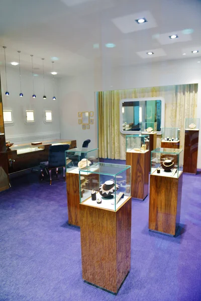 Jewelry store indoors — Stock Photo, Image