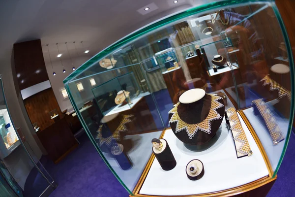 Jewelry store indoors — Stock Photo, Image