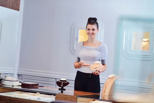 Retrato de mujer exitosa — Foto de Stock