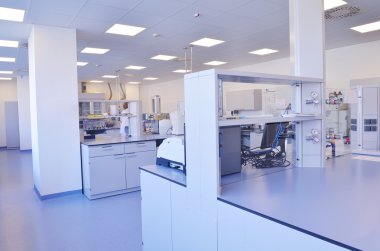 Laboratuvarda çalışan bilim adamları