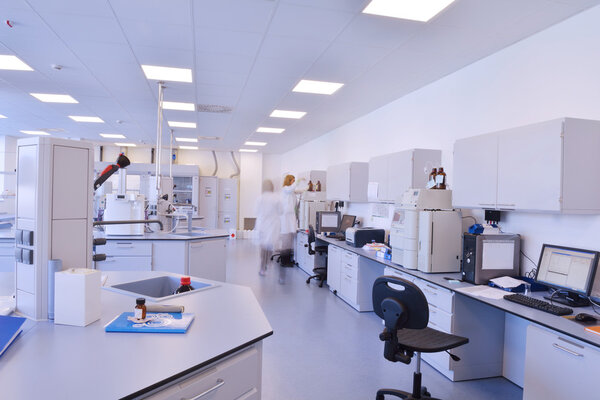 laboratory indoor