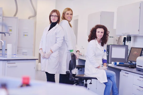 Científicos que trabajan en el laboratorio — Foto de Stock