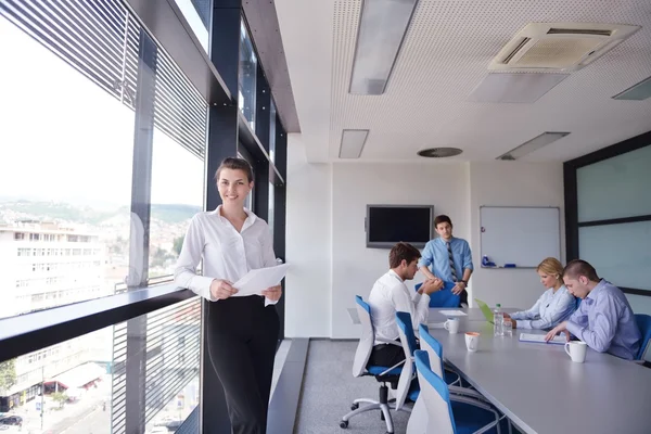 Business in einem Meeting im Büro — Stockfoto