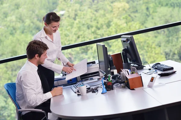 Business in a meeting at office Stock Picture