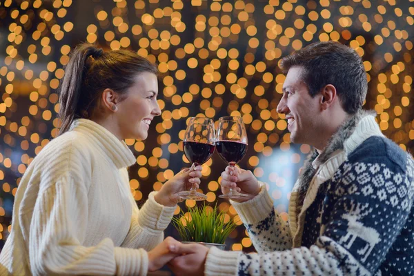 Romantic evening date — Stock Photo, Image