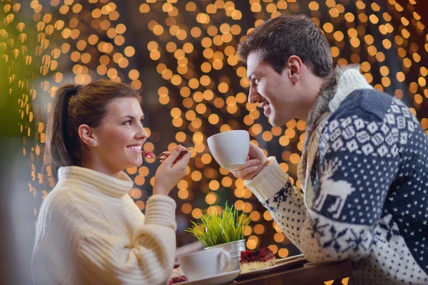 Cita romántica noche —  Fotos de Stock