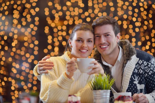 Romantic evening date — Stock Photo, Image