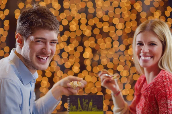 Romantic evening date — Stock Photo, Image