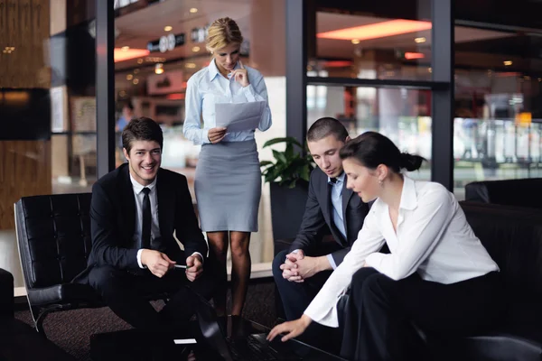 Business in a meeting at office — Stock Photo, Image