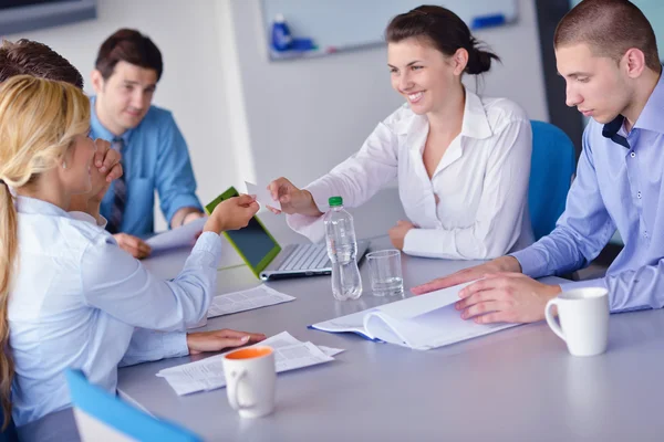 Negocios en una reunión en la oficina — Foto de Stock