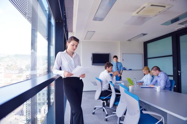 Business in a meeting at office — Stock Photo, Image