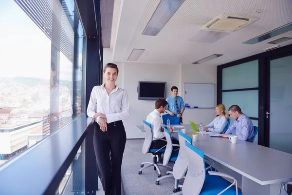 Business in einem Meeting im Büro — Stockfoto