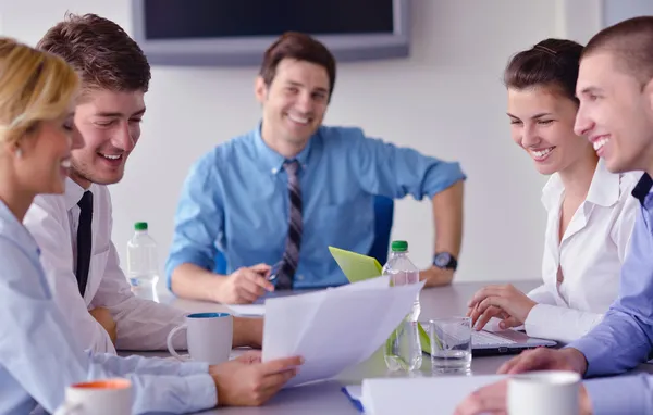 Negocios en una reunión en la oficina — Foto de Stock