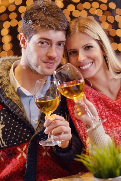 Romantic evening date — Stock Photo, Image