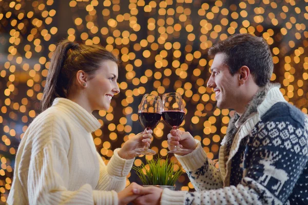 Romantic evening date — Stock Photo, Image