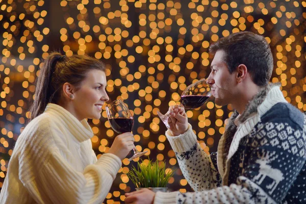 Romantic evening date — Stock Photo, Image