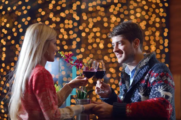 Romantic evening date — Stock Photo, Image