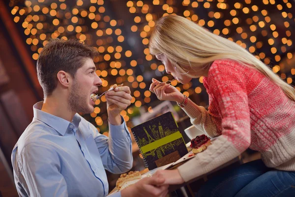 Romantické večerní rande — Stock fotografie