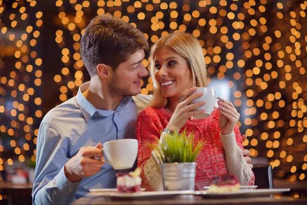 Romantic evening date — Stock Photo, Image