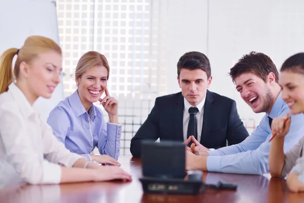 Business in a video meeting — Stock Photo, Image