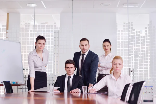 Business in einem Meeting im Büro — Stockfoto