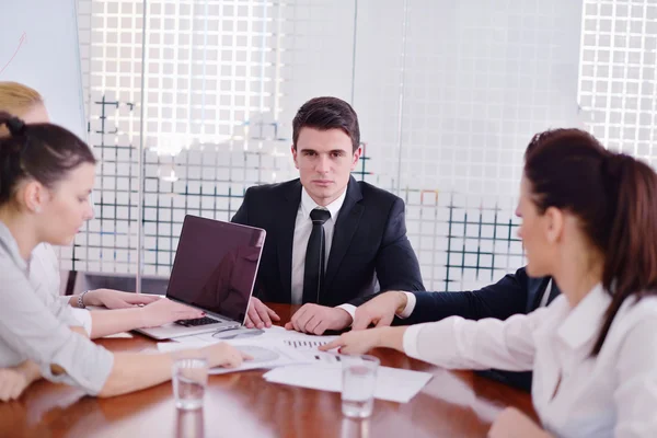 Business in einem Meeting im Büro — Stockfoto