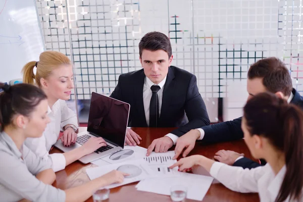 Business in einem Meeting im Büro — Stockfoto