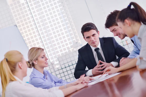 Business in einem Meeting im Büro — Stockfoto