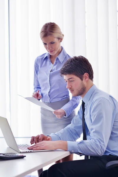 Business in einem Meeting im Büro — Stockfoto