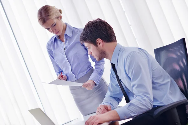 Business in einem Meeting im Büro — Stockfoto