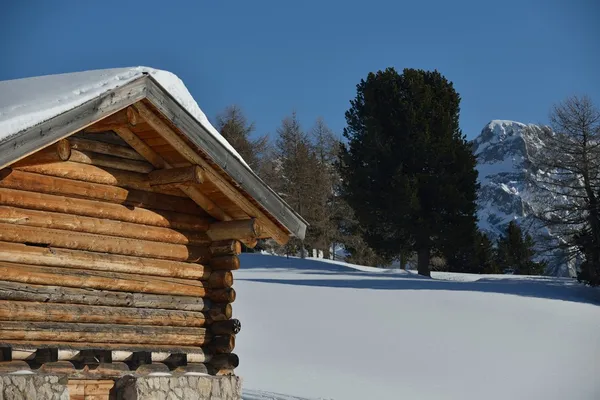 Winter bergnatuur — Stockfoto