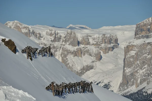 Berg vinter natur — Stockfoto