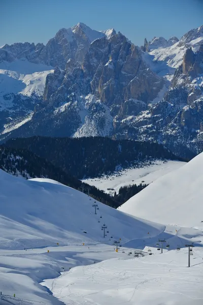 Montagna inverno natura — Foto Stock