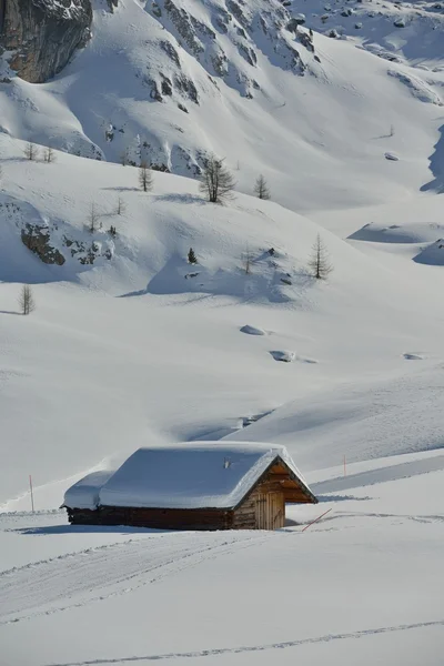 山冬季自然 — 图库照片
