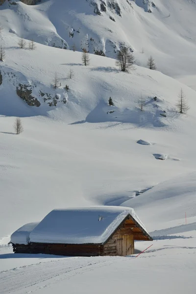 Montagna inverno natura — Foto Stock