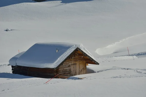 Montagna inverno natura — Foto Stock