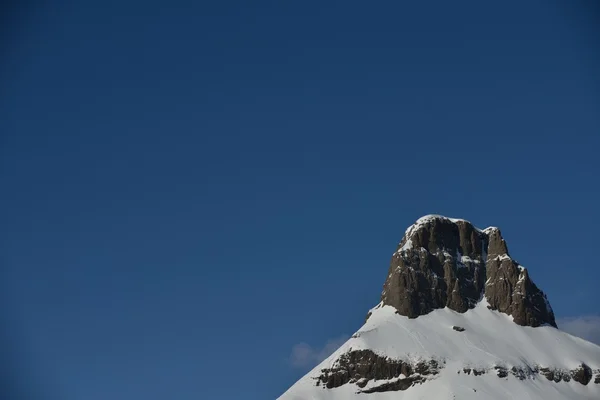 Montanha inverno natureza — Fotografia de Stock