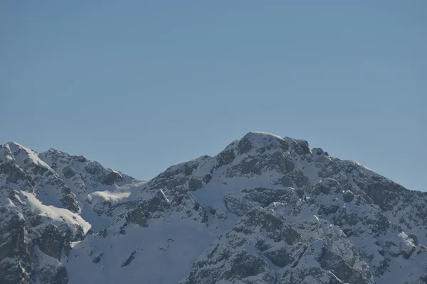 Góra zima natura — Zdjęcie stockowe