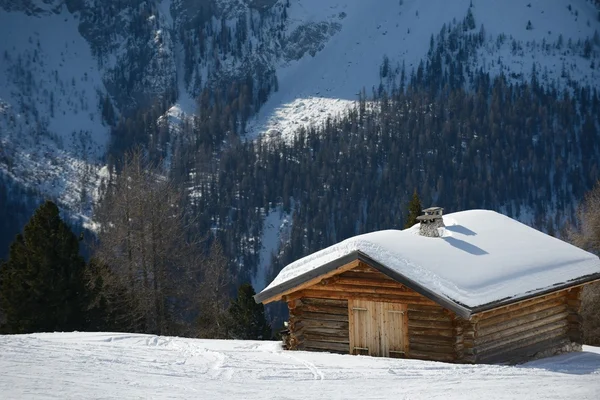 Montanha inverno natureza — Fotografia de Stock