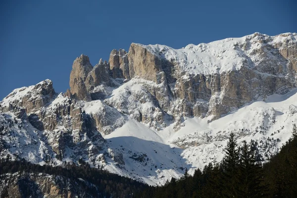 Winter bergnatuur — Stockfoto